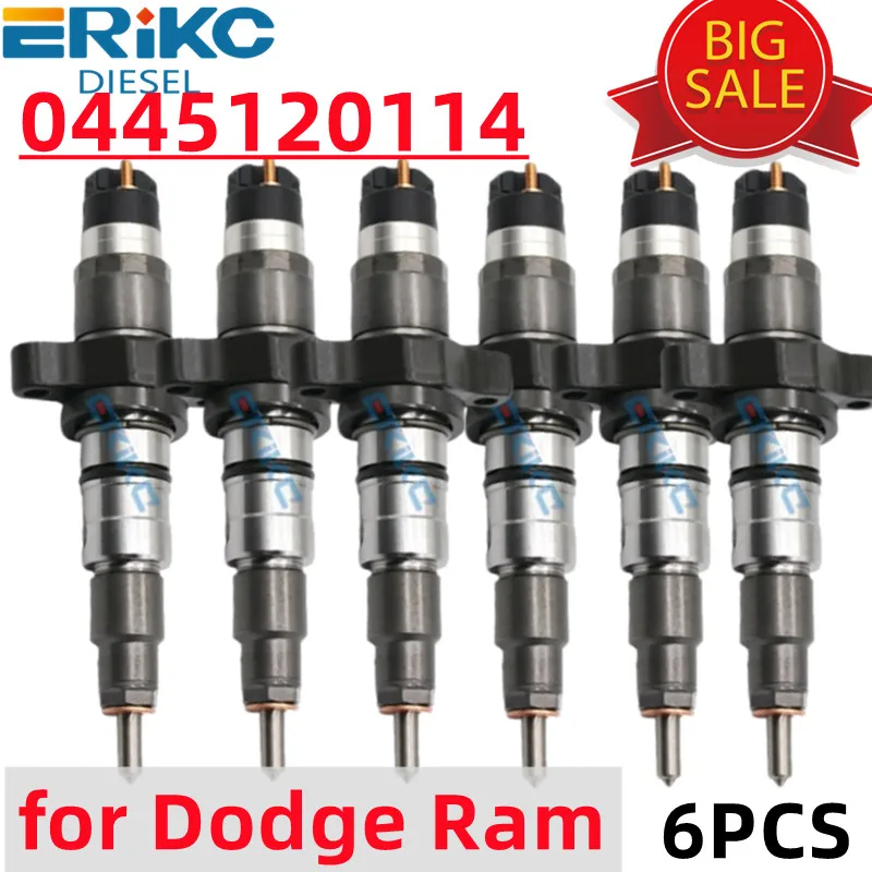 0445120114 Diesel Injector 0 445 120 114 Injector Diesel Fuel Nozzle 0445 120 114 for Dodge Ram 0 445 120 114