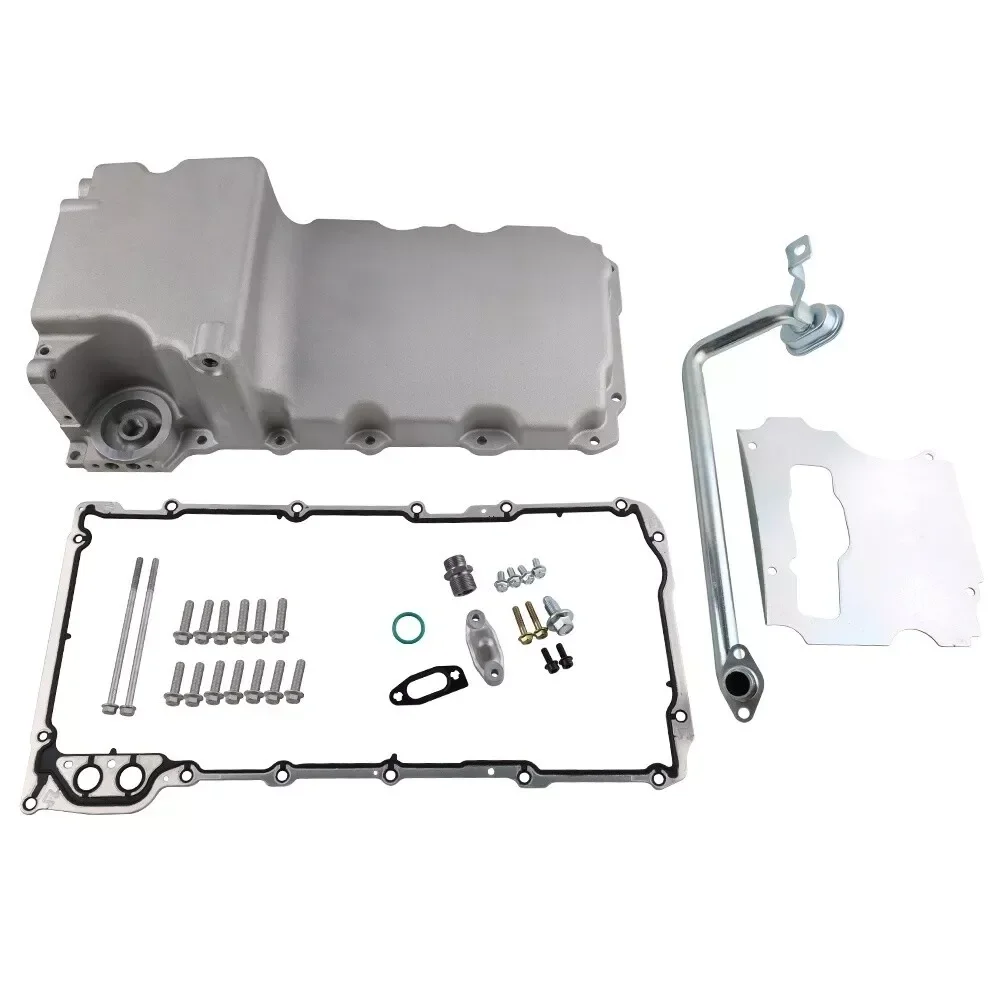 

Silver Swap Conversion Oil Pan Retro Fit Kit New for LS1 LS2 LS3 LS6 4.8 5.3 6.0 6.2 LS