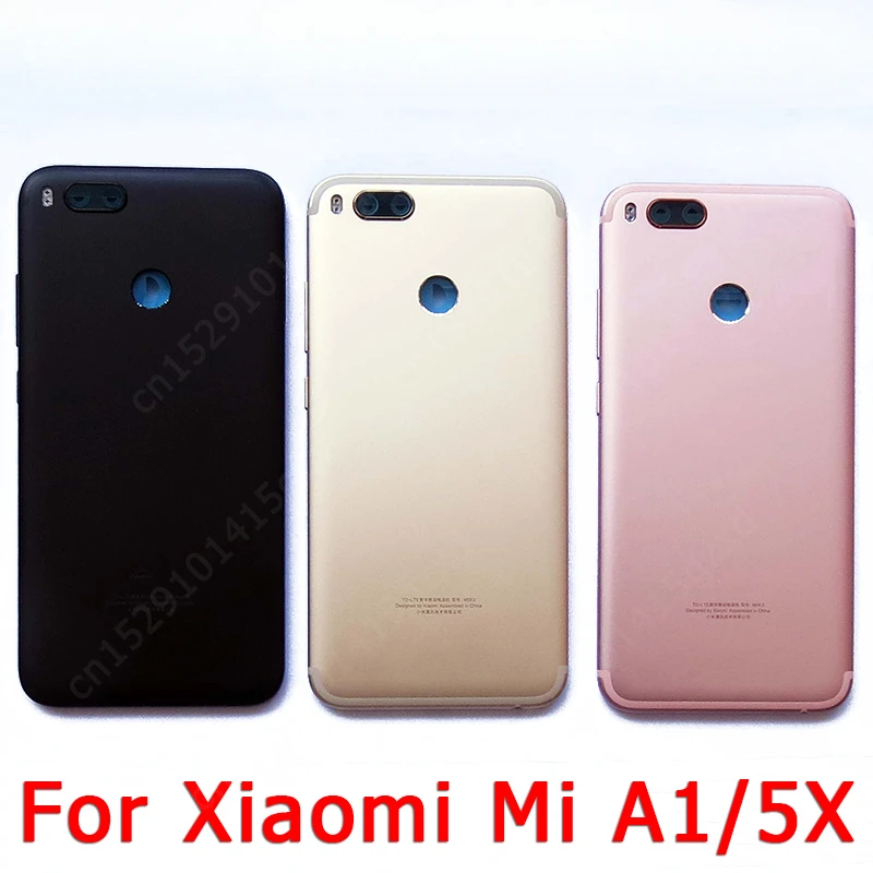 Back Battery Cover for Xiaomi Mi A1 back housing cover case with adhensive replacement spare parts for Mi 5X
