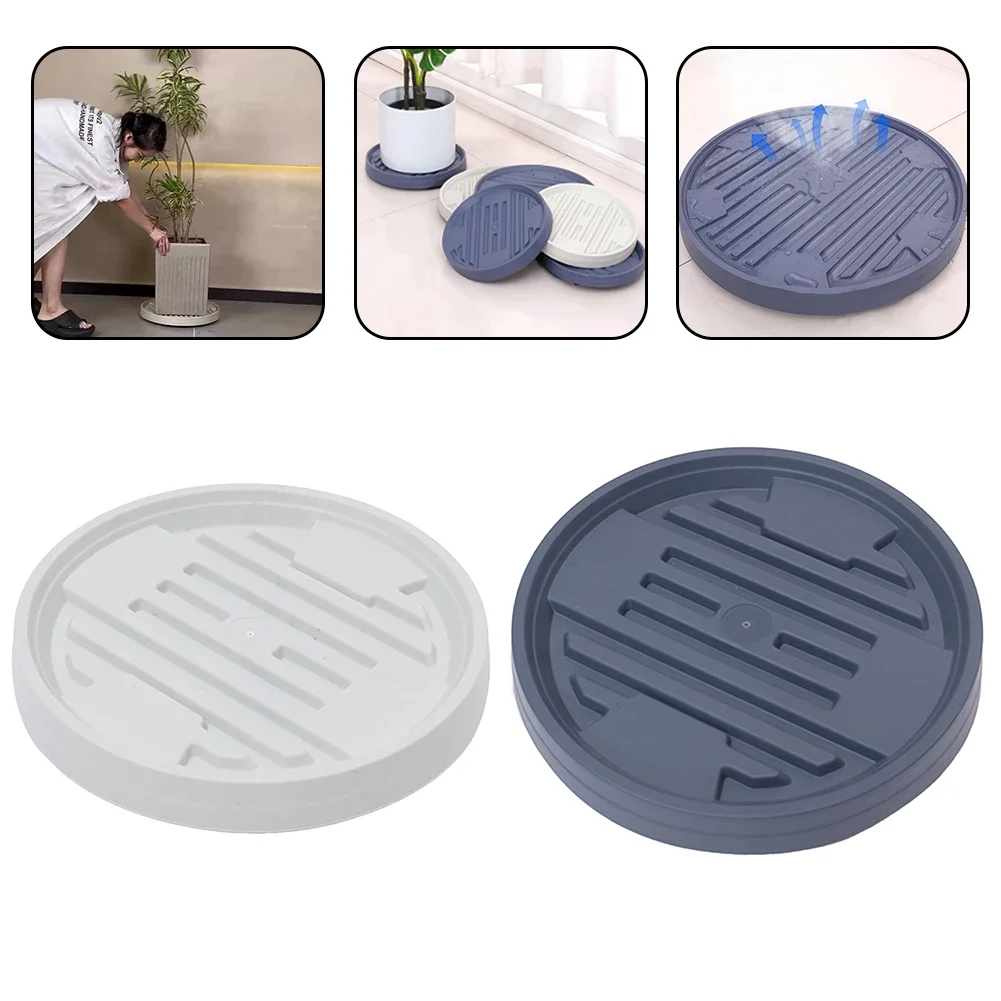 

1pc Plant Mover With Wheels Plant Support Roller Flower Pot Base Movable Tray Garden Yard Supplies Accessories