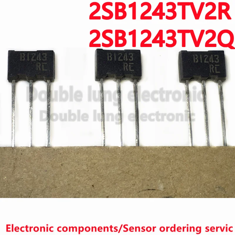 

50 шт./100 шт./лот 2SB1243TV2Q 2SB1243TV2R 2SB1243 B1243 TO92F силовой транзистор (60 В, 3 А)