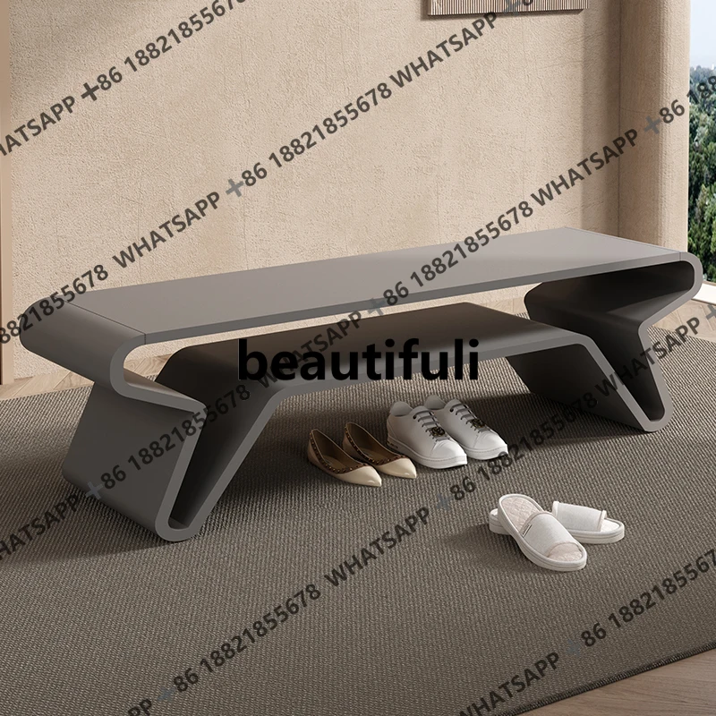 

Скамья для смены обуви, прикроватный табурет, прикроватный диван для спальни, длинный низкий табурет для смены обуви