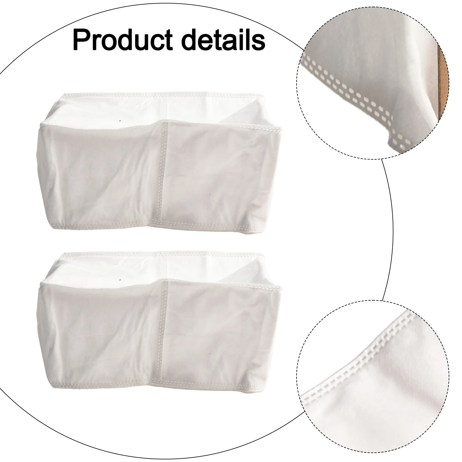 

As Shown Replacement Bags Self Emptying Vacuum Bags Self Emptying Vacuum 99.99 Dirt Capture Long-lasting Protection