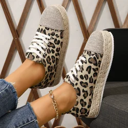 2023 Fashion Women Printed Canvas Shoes Casual Female Anti-Slip Vulcanize Platform Sneakers Ladies Summer Platform Walking Flats