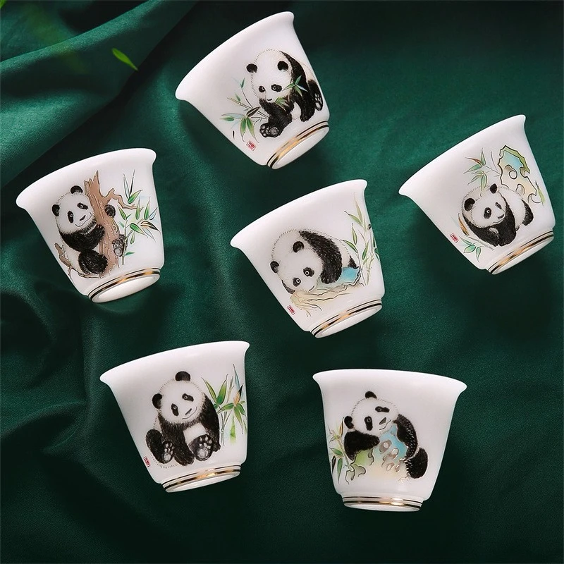 Jogo de chá em porcelana Ice Jade