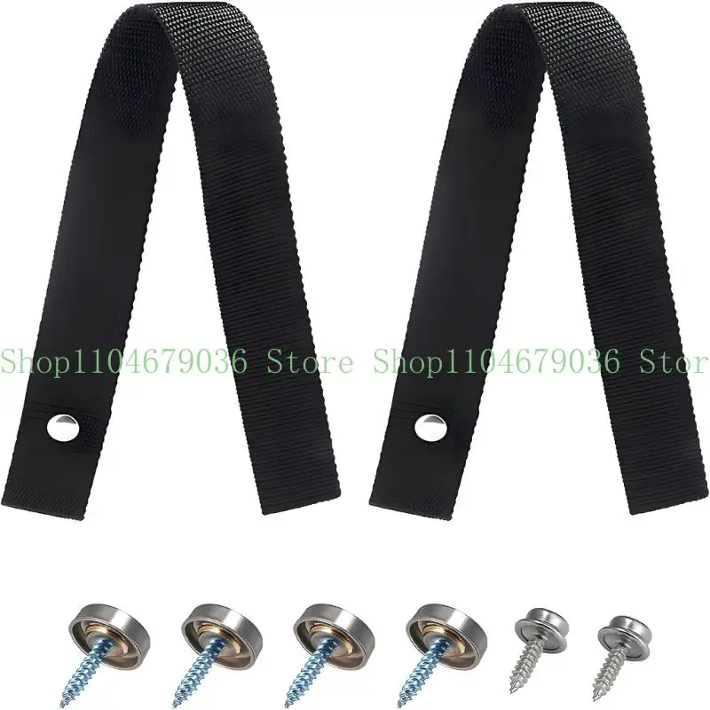 652F Replacement Boat Ladder Strap with Black Webbing for Marine Use