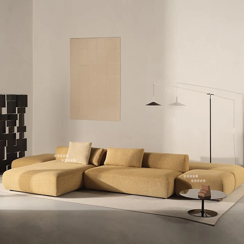 Włoski Salon modułowa Sofa minimalistyczny nordycki współczesny wystrój segmentowy Salon sofy do salonu meble podłogowe do pokoju