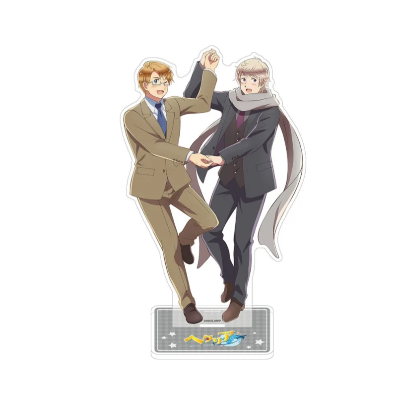 Japan Cartoon Hetalia: Axis Powers Anime Figure Feliciano Vargas Ludwig Ivan Braginsky Acrylic Stands Character Ludwig Model Toy