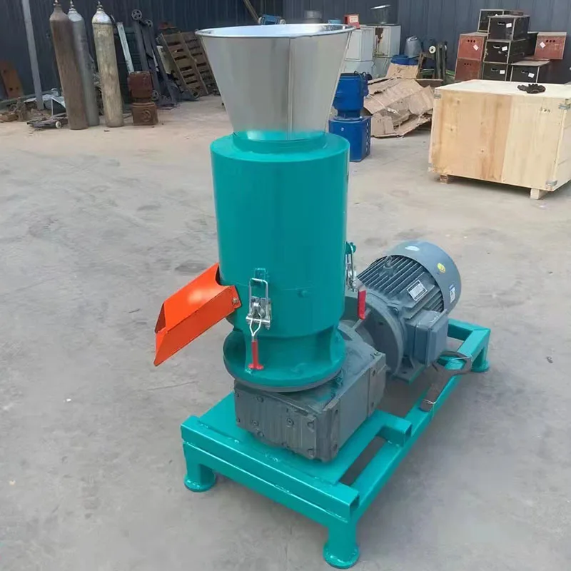 

Hot Sale 600-800kg/h Flat Die Sawdust Straw Fuel Motor Wood Pellet Making Machine for Fire Pelets