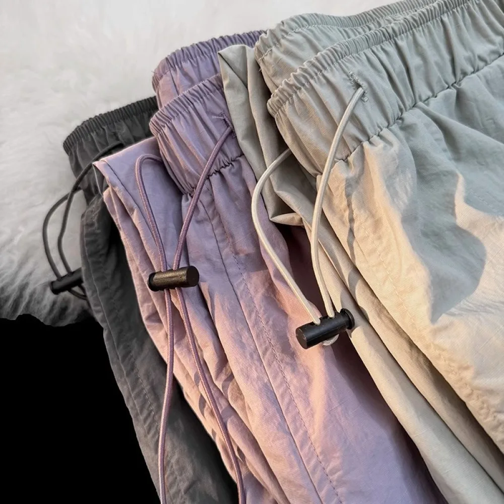Quick Dry Cargo Pants Women Summer Lightweight Tactical Trousers Breathable Loose Fit Outdoor Hiking Sport Casual Bottoms