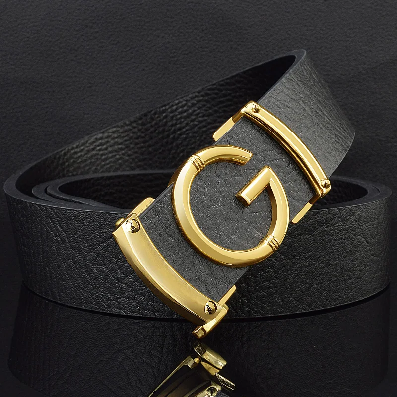 

2024 New Designer Belts Men Luxury Famous Fashion High Quality Letter Brand Genuine Leather Belt Men Exquisite Ceinture Homme