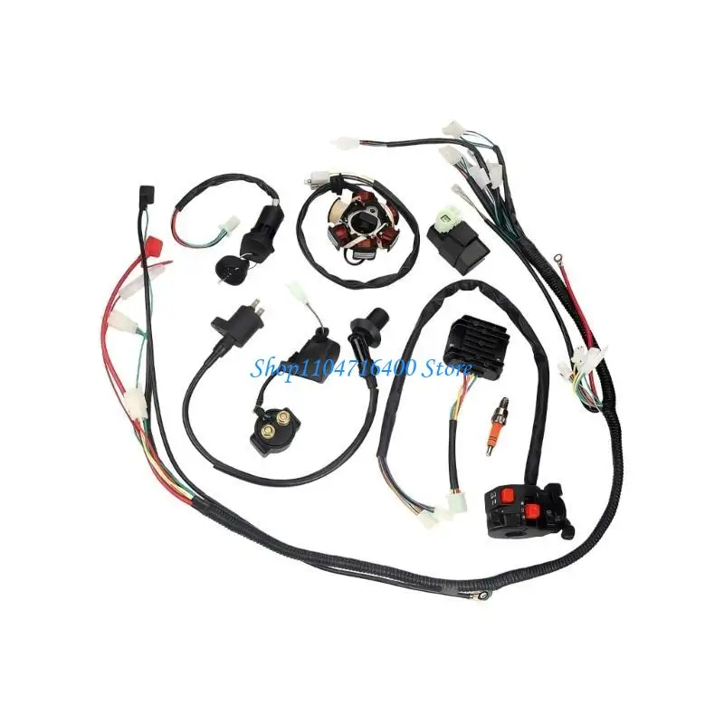 

y1gd ATV Accessory For GY6 125CC 150CC Wiring Harness CDI for Cold Weather Starti