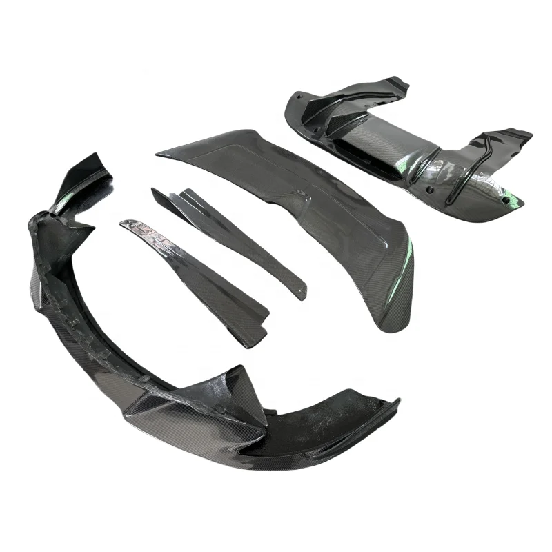 

For McLaren 720S Upgrade Vorsteiner Style Carbon Fiber Front Lip Diffuser Side Skirts Rear Spoiler Body Kit