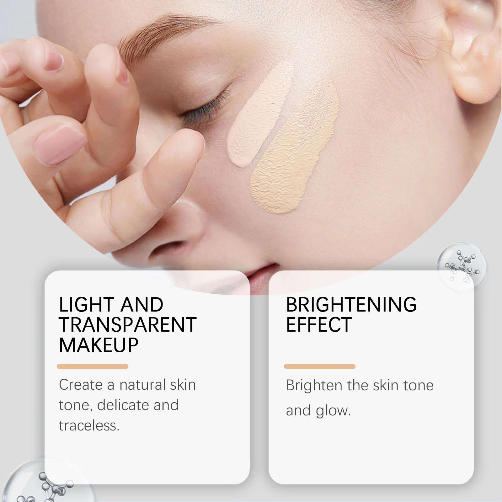 Eelhoe Foundation Makeup Stick Series Deeply Hydrating Long Lasting Wear Full Coverage Waterproof Base Cosmetic Foundation Stick