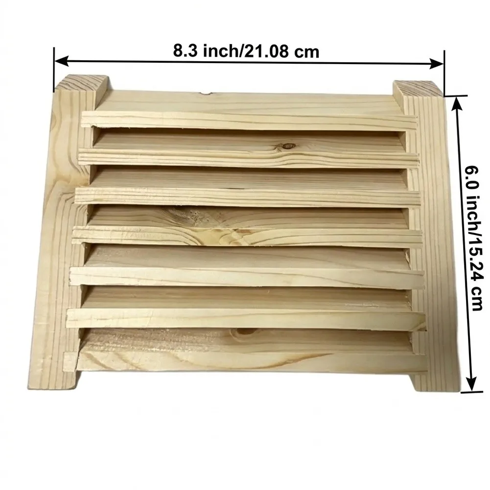 Sauna Vent Grille Constructed of Dense Pine Wood to Withstand Repeated Exposure to Steam and Elevated Temperatures