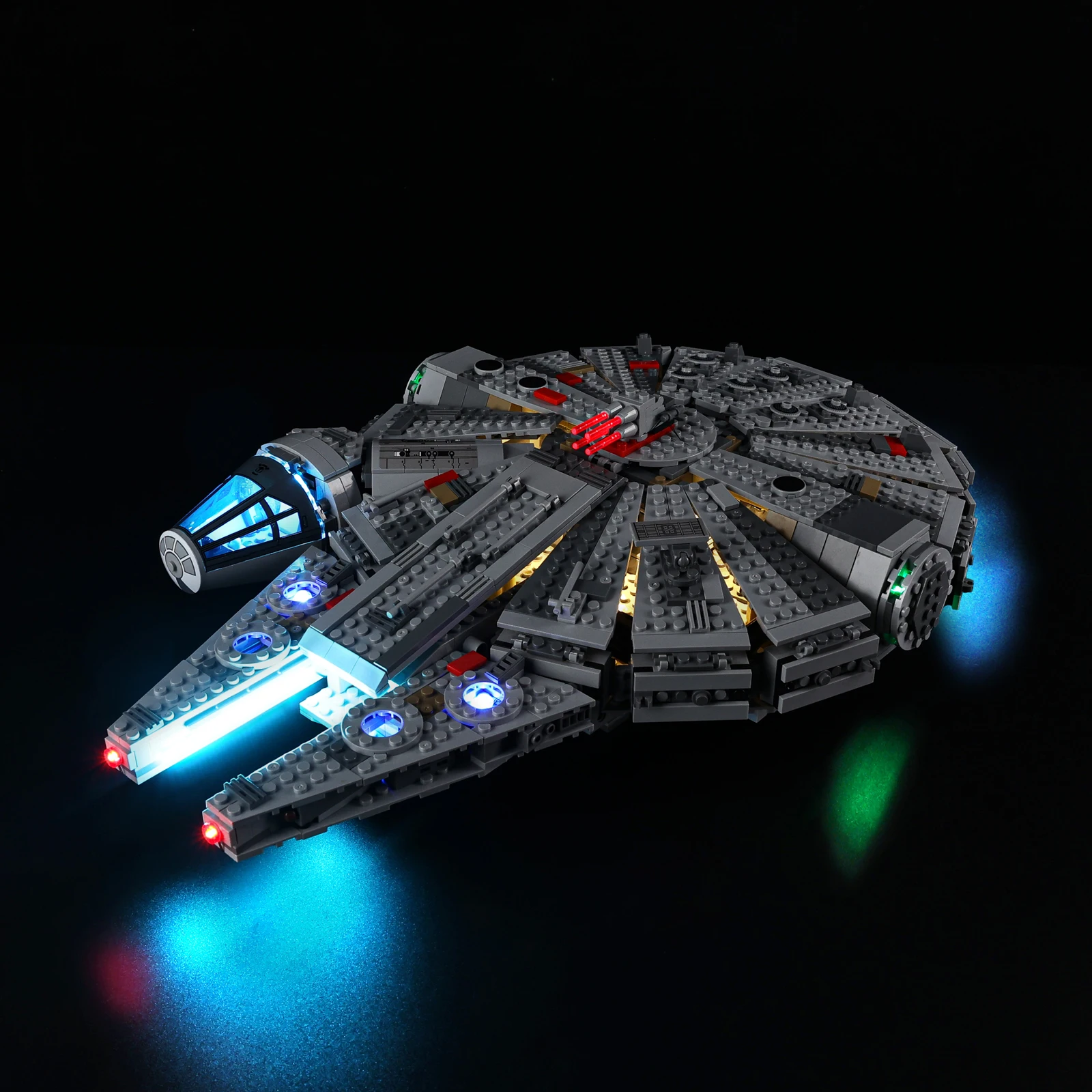 LED-Beleuchtungsset Passend für LEGO Millennium Falcon 75105 Bausteine