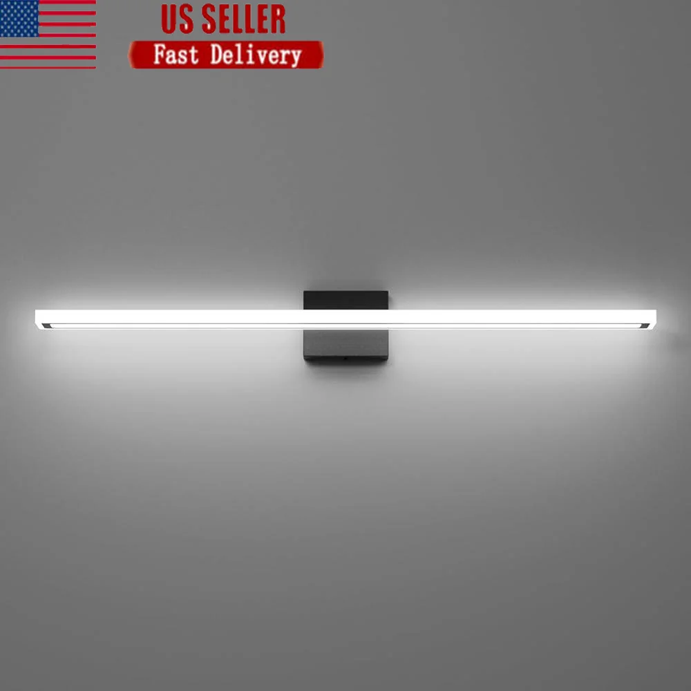 

40in LED Bathroom Vanity Light Bar 36W Modern Bath Fixture Over Mirror 6000K Cool White Anti-Fog Moisture-Proof Durable Design