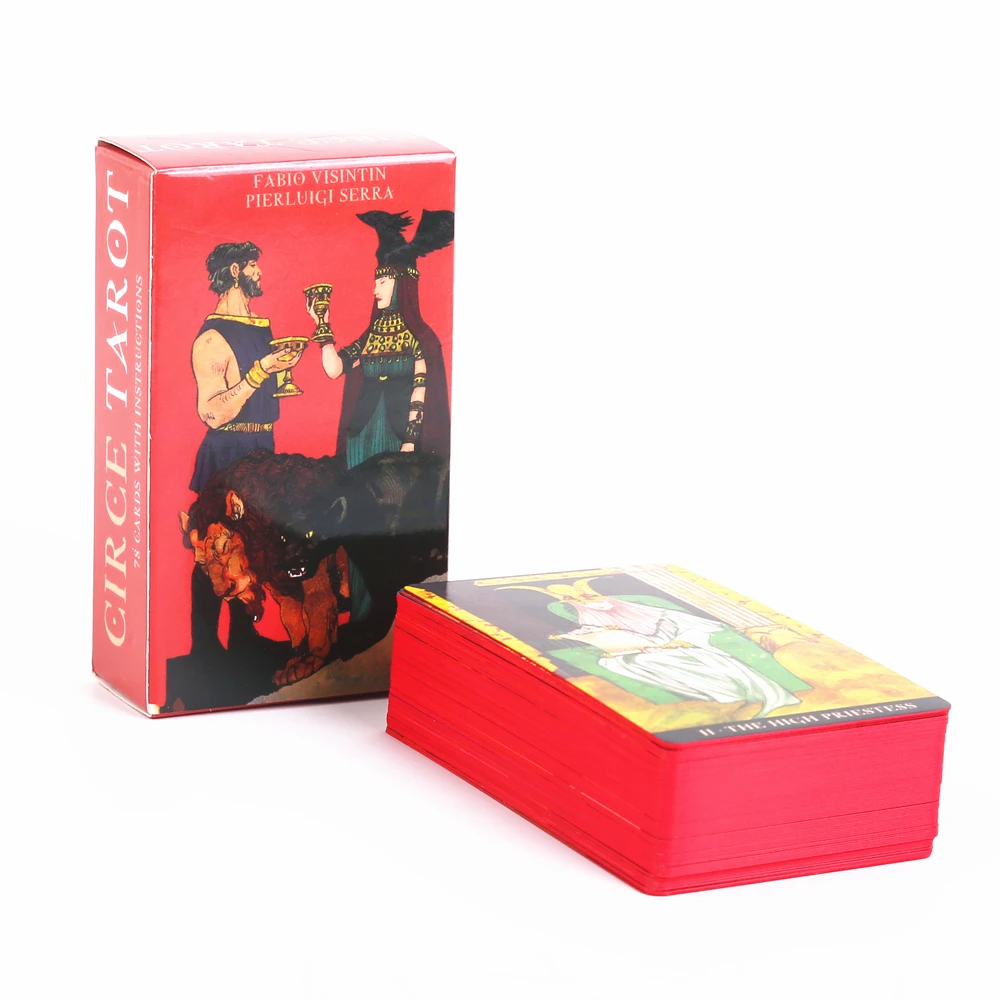 2024 NEW Circe Tarot Cards 10.3*6Cm 78Pcs Divination Fate Deck Board Game Card For Family Party