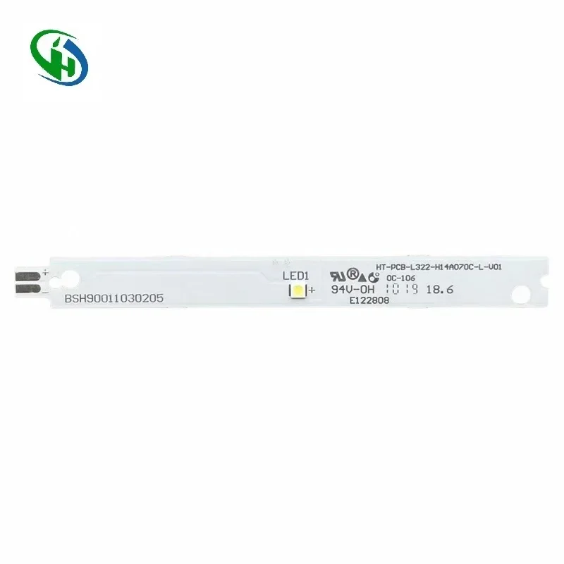 1Pcs BSH 9001030205 9001069888 3V Refrigeration Lighting LED Strip For Siemens Bosch Refrigerator Parts