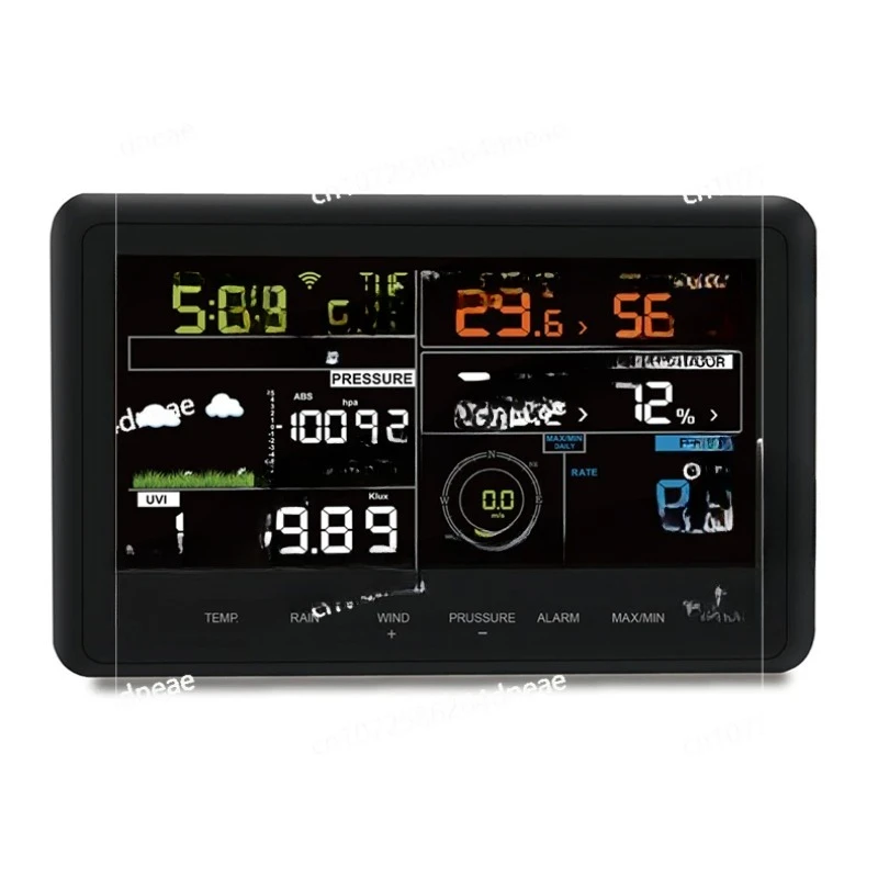 Wireless weather station, wind speed, wind direction, temperature, humidity, rainfall, light, wifi