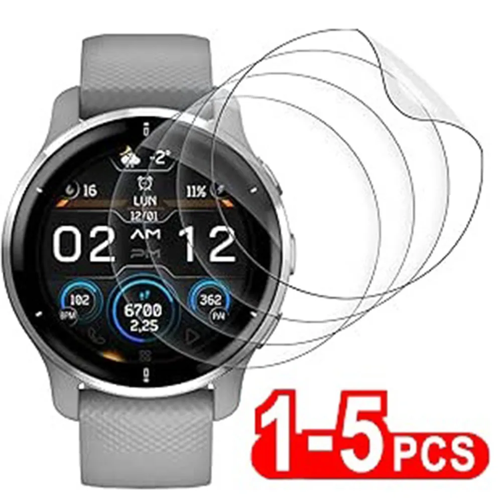 1-5Pcs Hydrogel Film For Garmin Vivoactive 6/5/4/4s Venu3/3s/2s 2Plus Smart Watch Venu2 Plus Screen Protector Protecive Cover