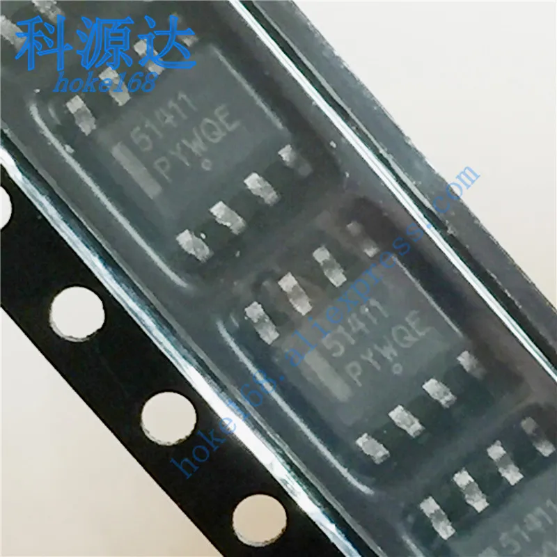 

10pcs CS51411 SOP8 CS51411EDR8G CS51411ED8G 51411 In Stock