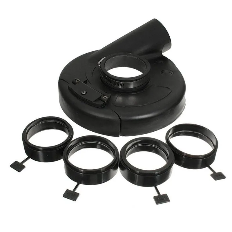 

Vacuum Dust Shroud Cover 18cm/7" for Angle Grinder Hand Grinding Accessory with 4pcs Locating Rings Power Tools Accessories