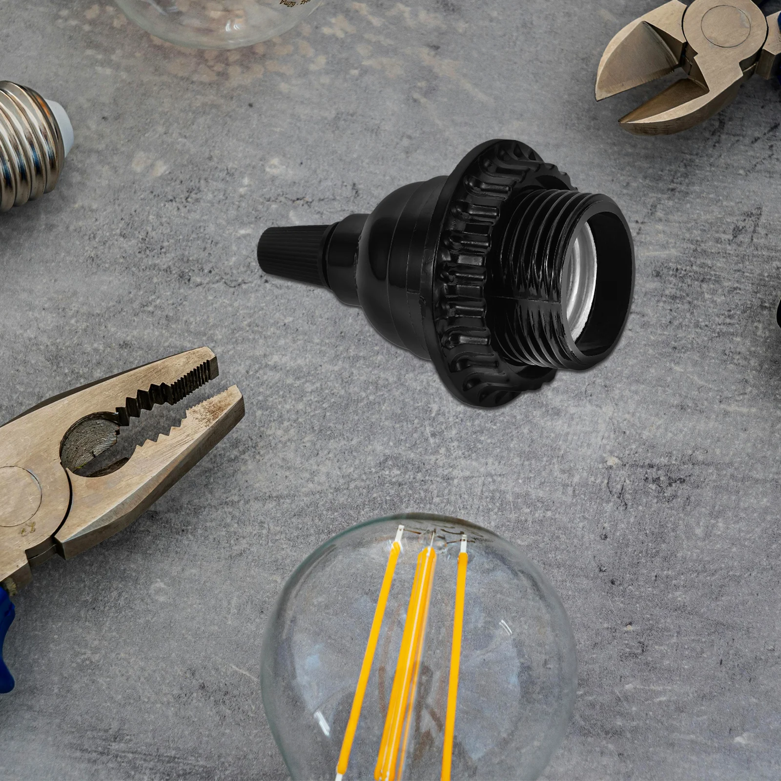 

E26 Патрон лампы Патрон лампы Потолочный подвесной цоколь Замена Гаражная мастерская Осветительный прибор Запчасти