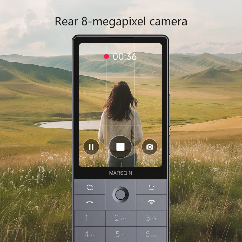 Qin F25 MTK8786 Google Play Android 14 Dual SIM Cards 6GB+128GB  2700mAh WIFI Bluetooth Touch 3.54Inch Screen