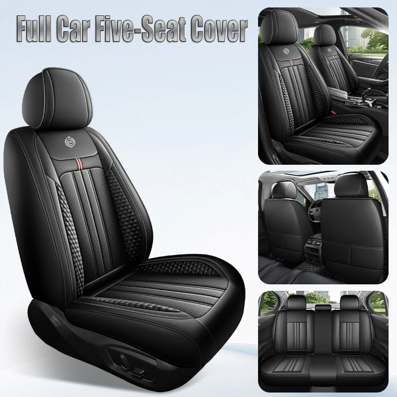 5-seat car seat covers for the entire vehicle, universal style, classic color options available, suitable for most models