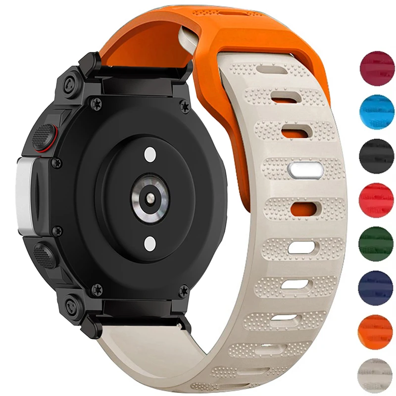 

Силиконовый ремешок для часов Amazfit T-Rex 3, умные часы, силиконовый ремешок, браслет Correa для Amazfit T-Rex/T Rex Pro 2, ремень на запястье