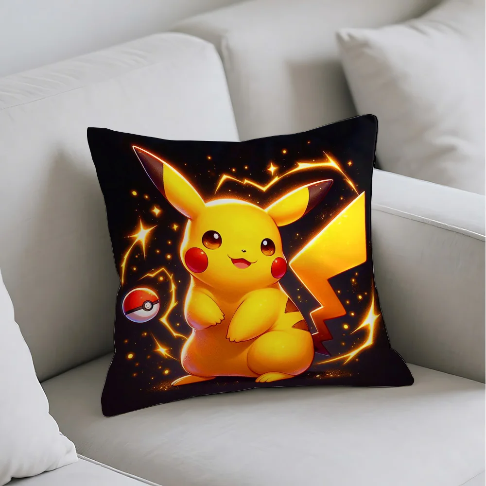 Kawaii Pokepokes Pillow Covers Decorative Cushions Sofa Home Decor Items Cushion Cover Pillowcases for Pillows Decoration Room