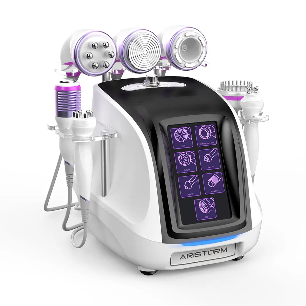 Aristorm 8/9 in 1 40k Cavitation Machine Professional Vacuum RF Skin Tightening Body Sculpting Machine Beauty Device