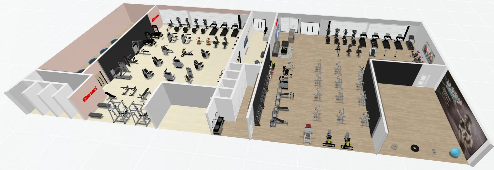 AiroCommercial Gym Equipment Machine Seated Calf Raise Machine