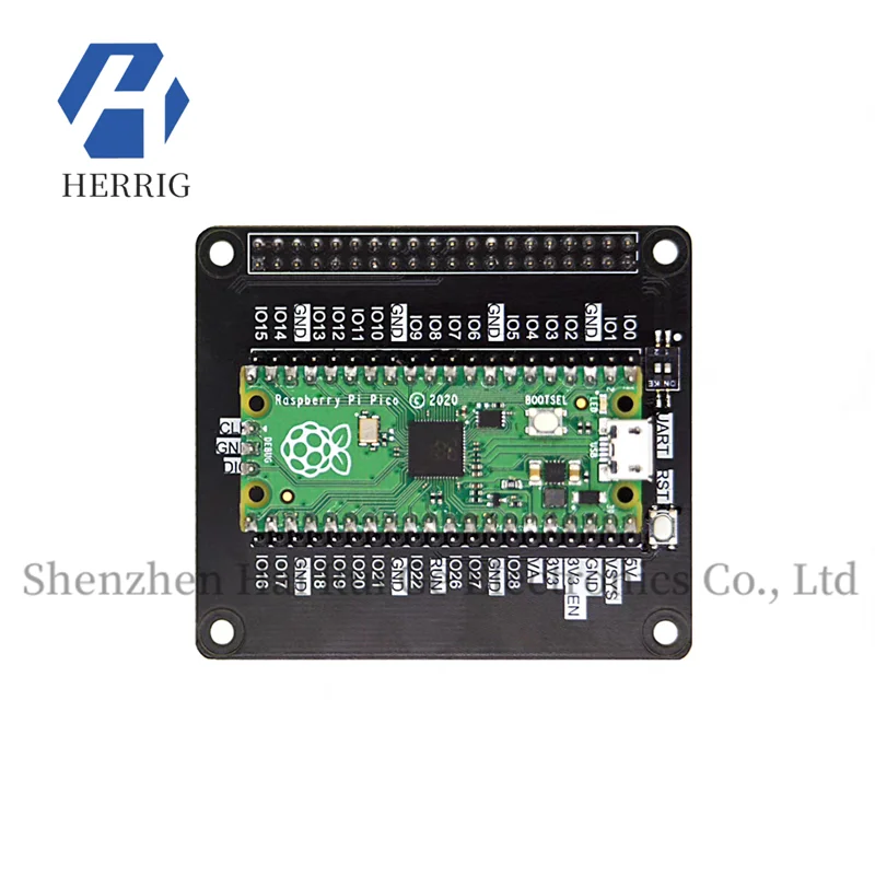 Raspberry Pi Pico Expansion Board SWD Download Debugging Serial Communication Reset Button Compatible with 3B/3B+/4B