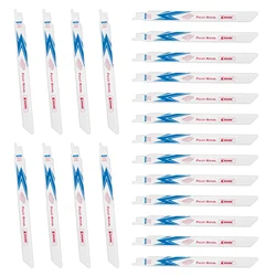 225mm Reciprocating Saw Blades Special for Pallet Repair, 9-Inch Bi-Metal Sawzall Blades Set for Nail Embedded Wood (20-Pack)