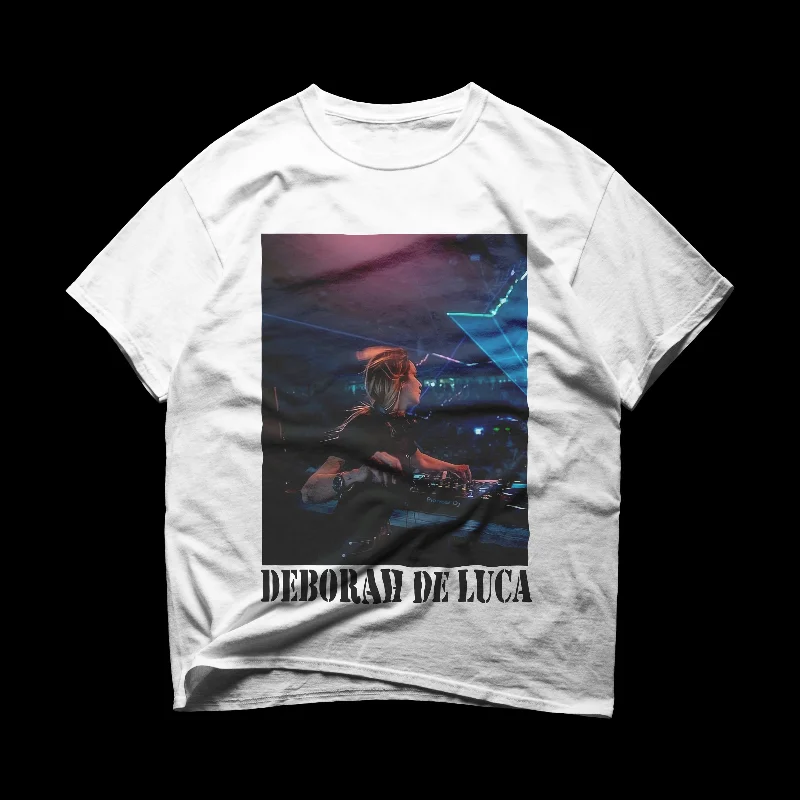 Ограниченная Deborah De Luca Футболка домашняя техника Rave Премиум качество музыкальные Любители