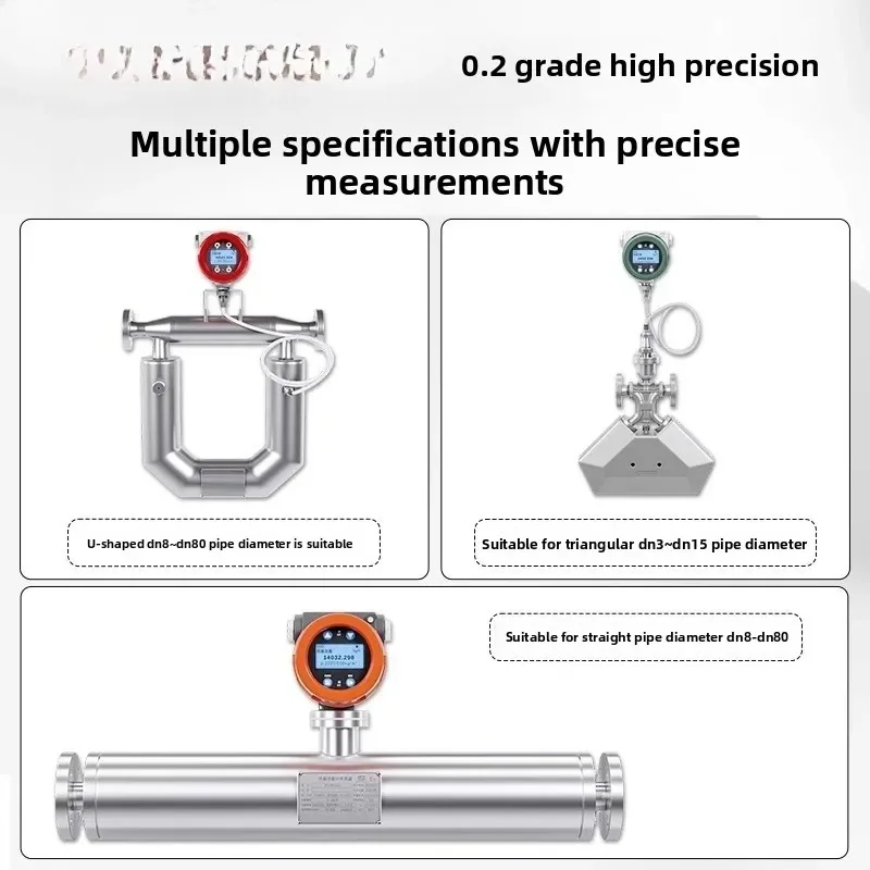 Mass flow meter, Coke gas liquid high precision slurry