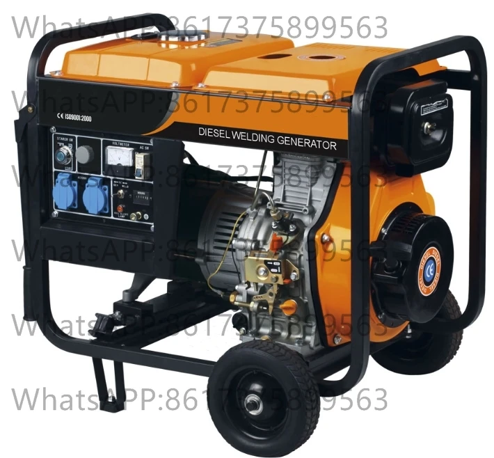 Generador Por 3kw, juego de olina de 5kw, arranque automático de 7,5kva, potencia de 10kva, rueda de mango de 230v y 400v, eléctrica trifásica