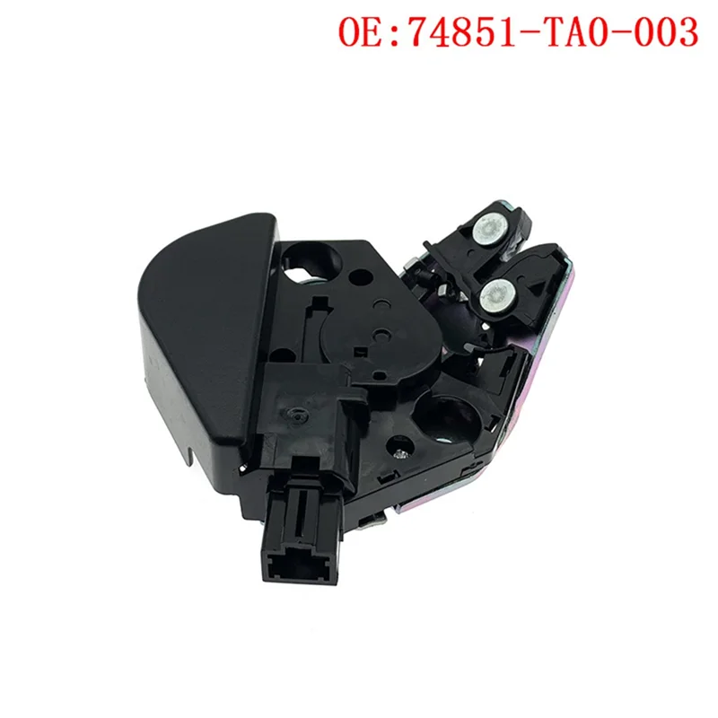 -ESTR Conjunto de fechadura para porta-malas de carro, atuador de fechadura para bagagem, máquina 74851-TA0-003 para Honda Accord 2008-2013, peças