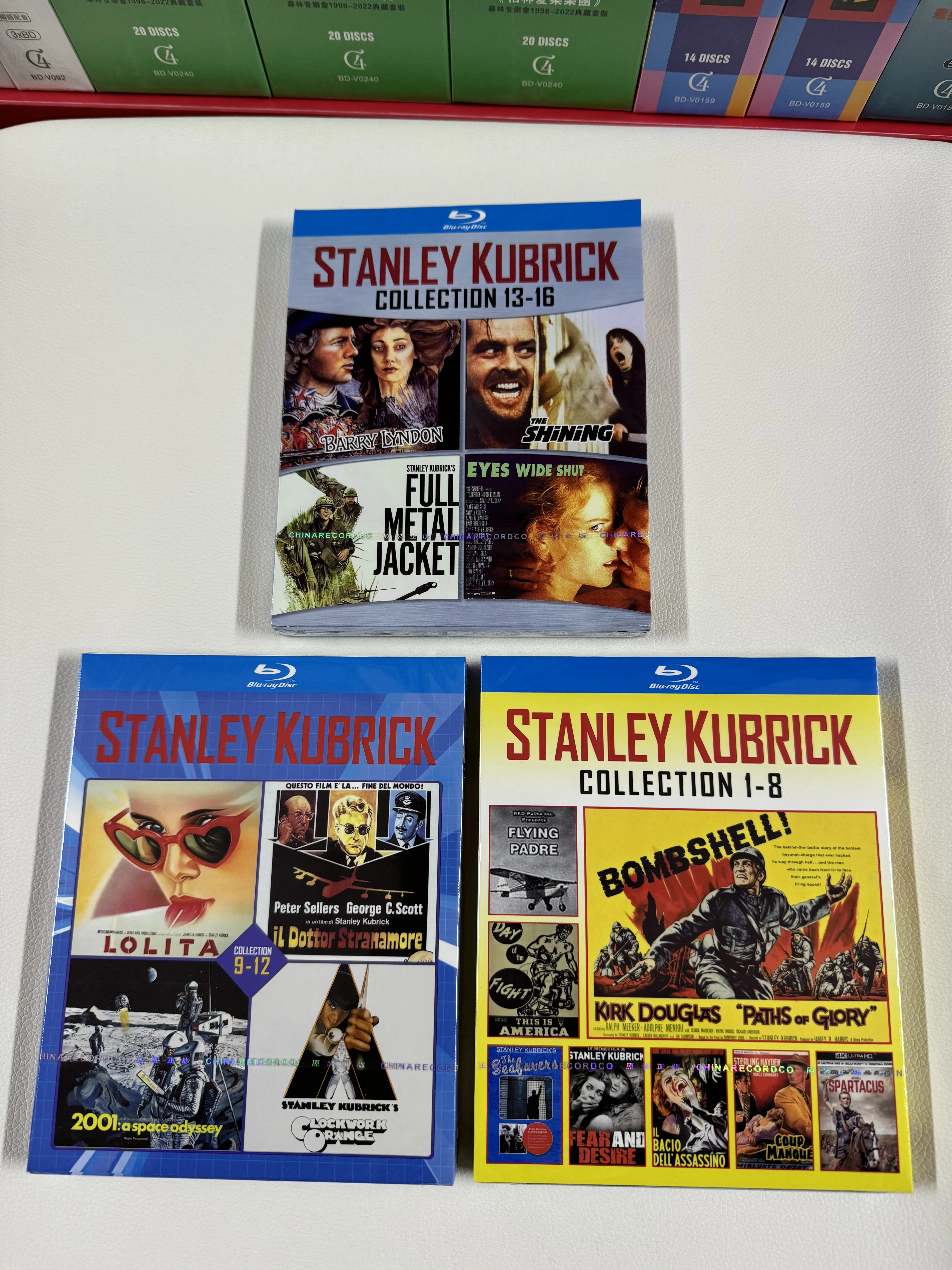 

Blu-ray Disc Set for Stanley Kubrick Films Collection 1-16