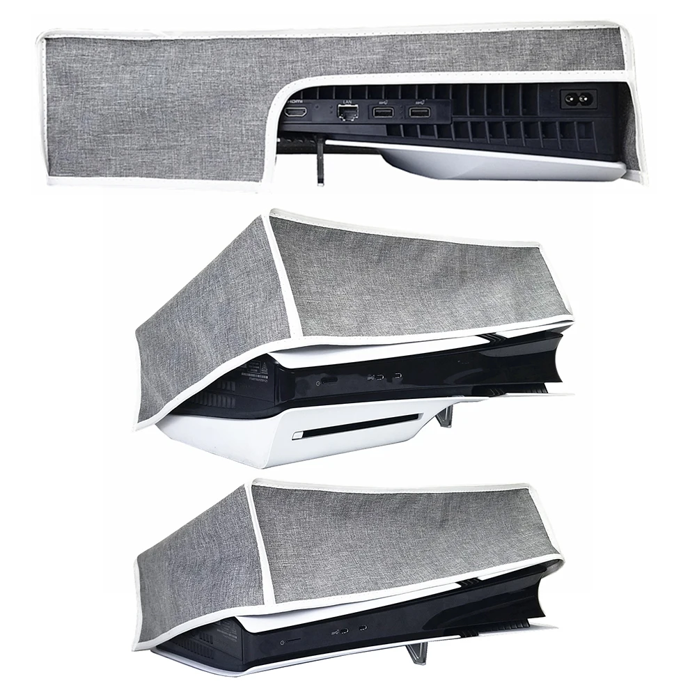 

Dust Cover For PS5 Pro 2024 Console Digital/Disc Edition 1680D Oxford Cloth Anti-Scratch Dust Guard For PS5 Slim/For PS5 Cover