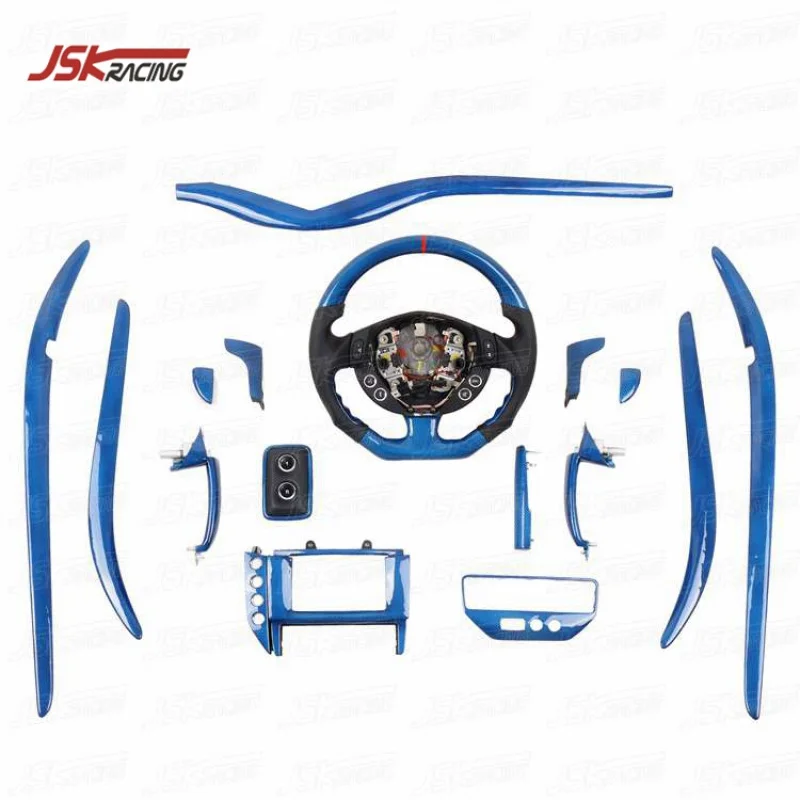 

Интерьер из синего карбона (16 деталей) для MASERATI GRANTURISMO GRANCABRIO GT GC GTS