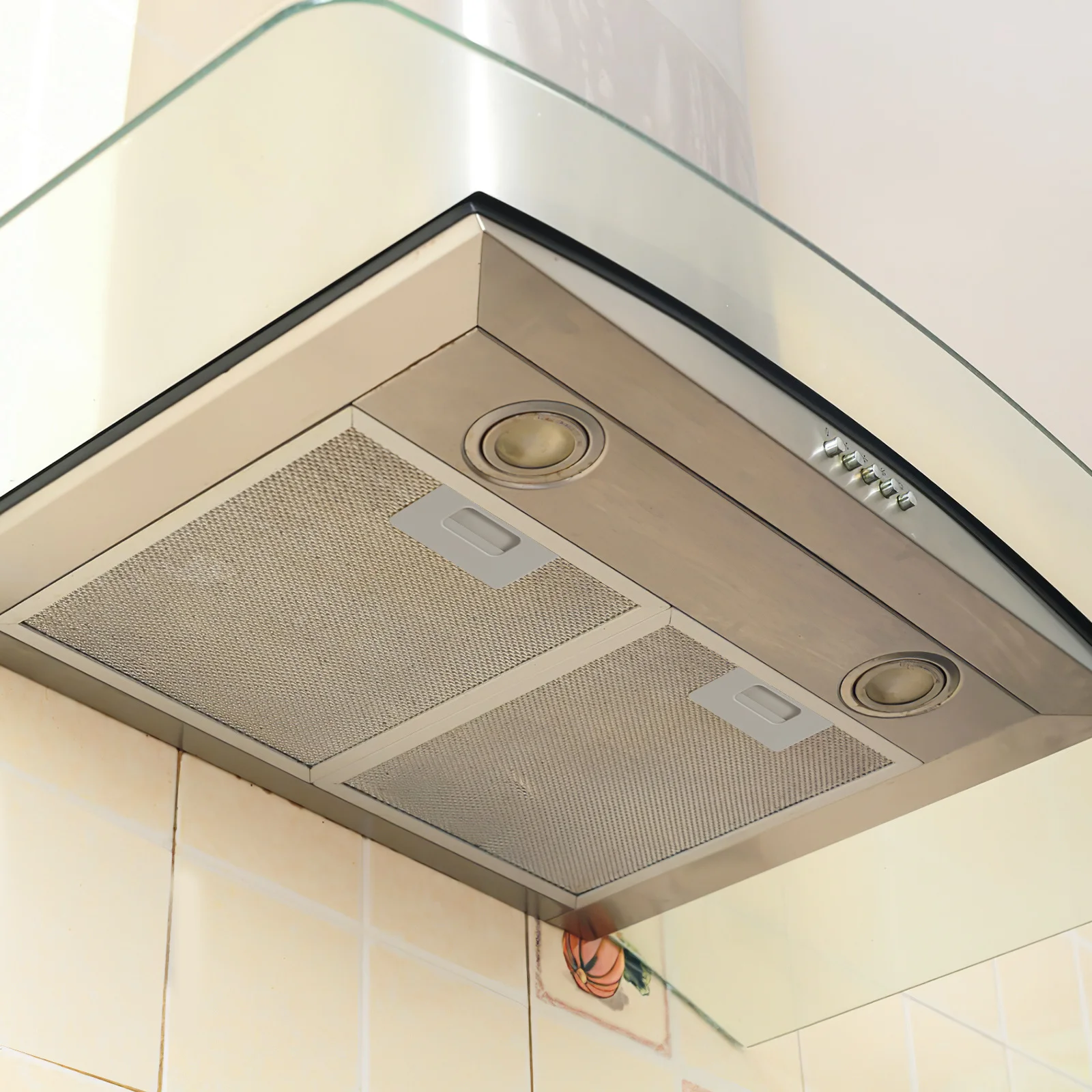 

2pcs Kitchen Vent Filter Grease Range Hood Aluminum Foil Stove Replacement Reusable Washable Filtration Kitchen Supply