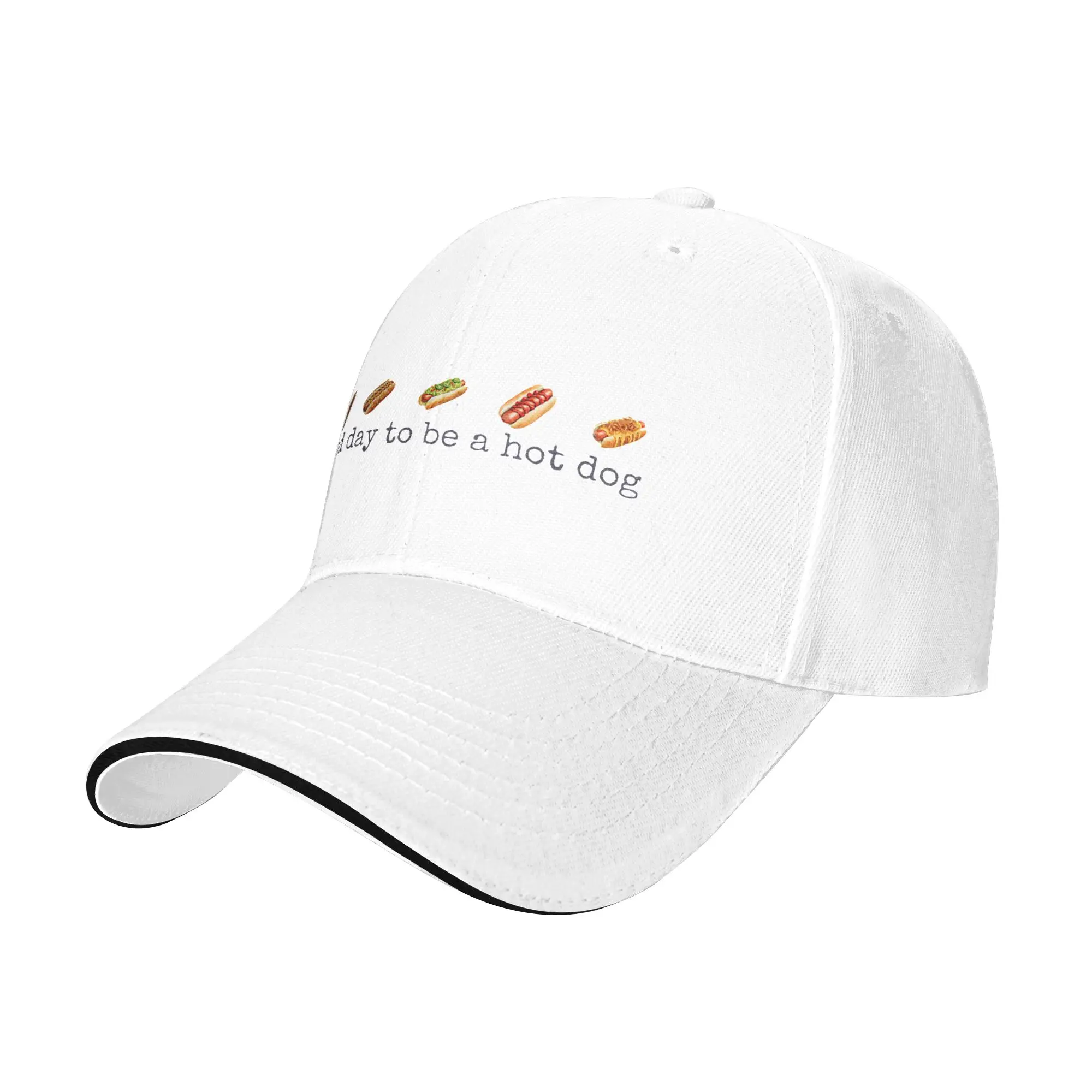 Sun Baseball Cap Funny 4th of July Independence Day Bad Day to Be A Hot dog Trucker Hat High Quality Outdoor Sport Baseball Caps