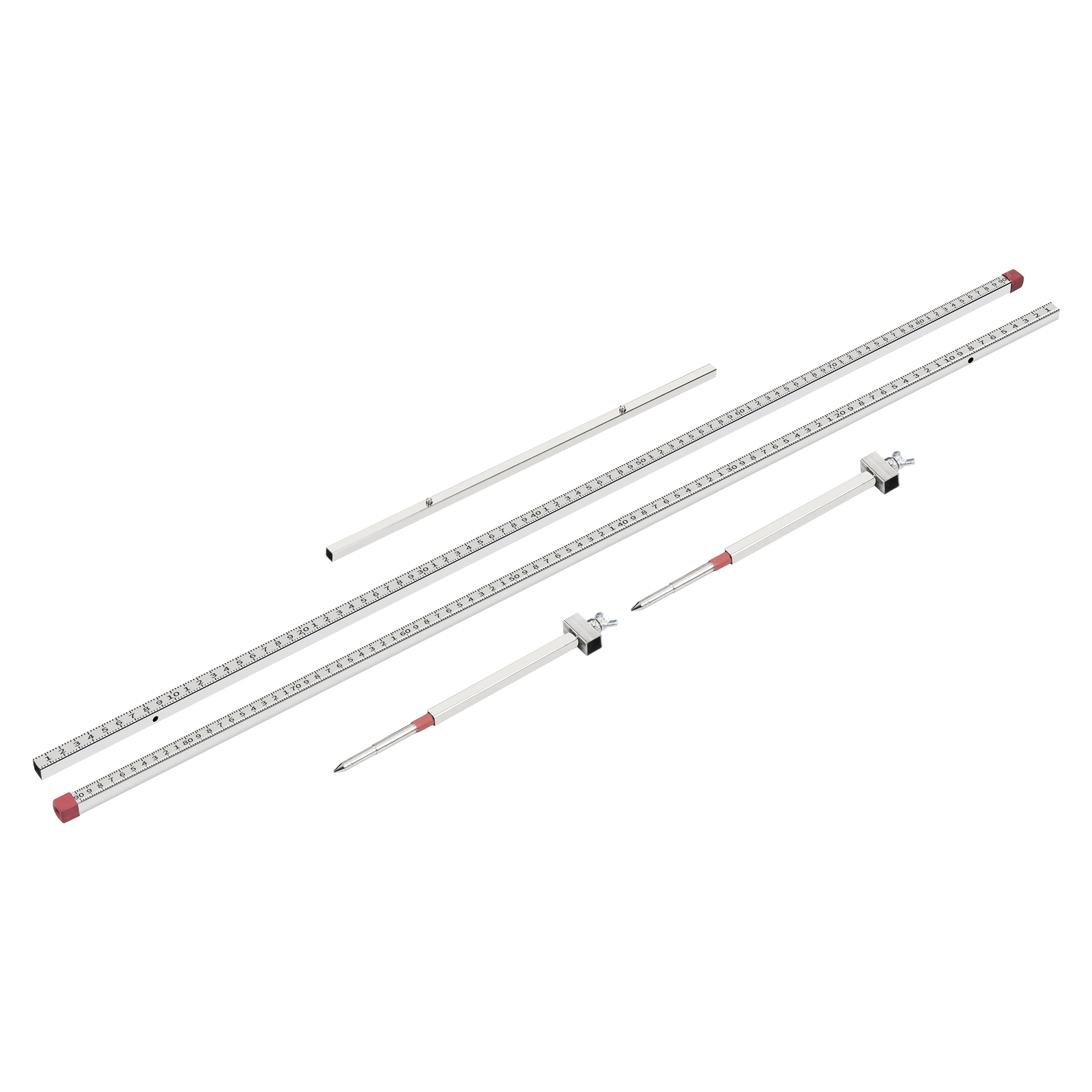 Outils de tôle de voiture, réparation de faisceau de carrosserie d'accident, inspection de correction, ruban à mesurer bidimensionnel en acier inoxydable