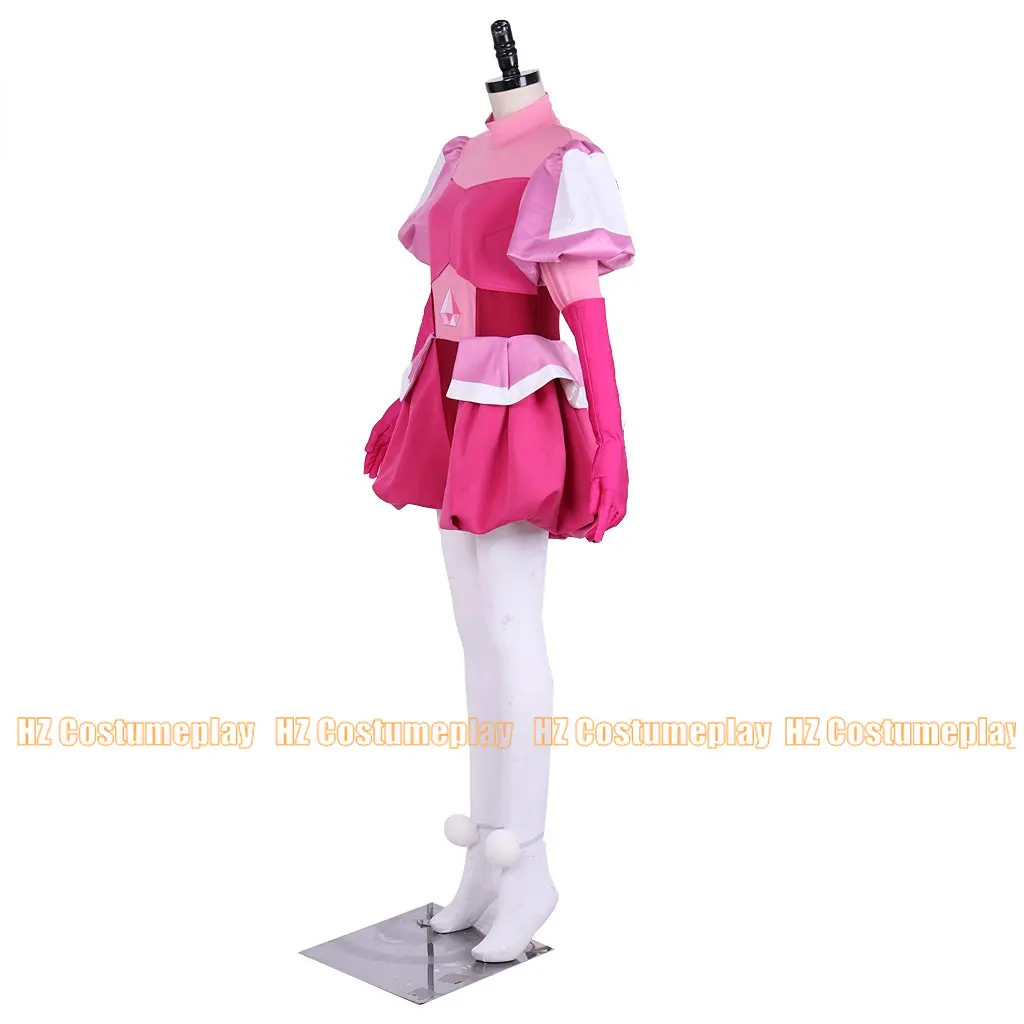 Steven Universe the Great Diamond Authority Homeworld Gem Pink Diamond Outfits With Glove and Legging for Women Custom Made 3XL