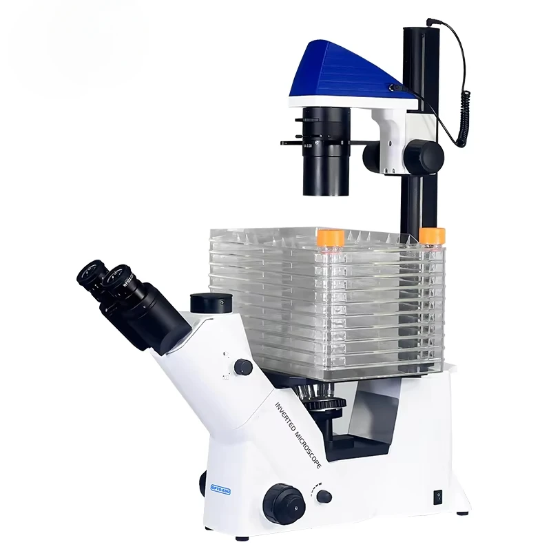 OPTO-EDU A14.2604 BF PH Semi-APO Inverted Cell Factory Inverted Biological Microscope