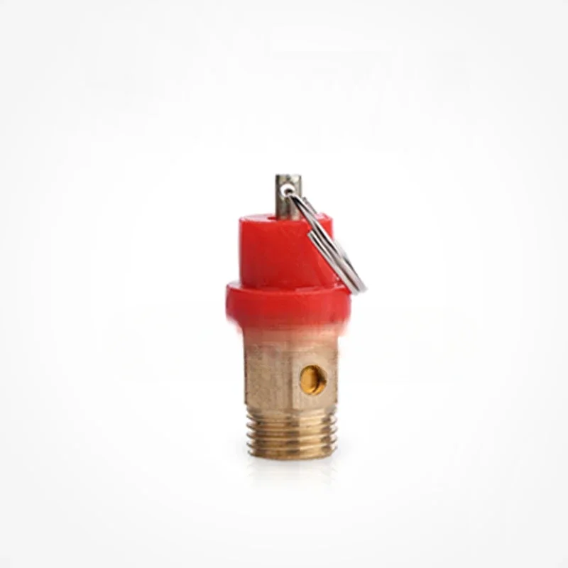 

Pneumatic air compressor Safety valve 1/8" 1/4" 3/8" 1/2" inch 8bar External thread pull ring air pressure relief valve vent