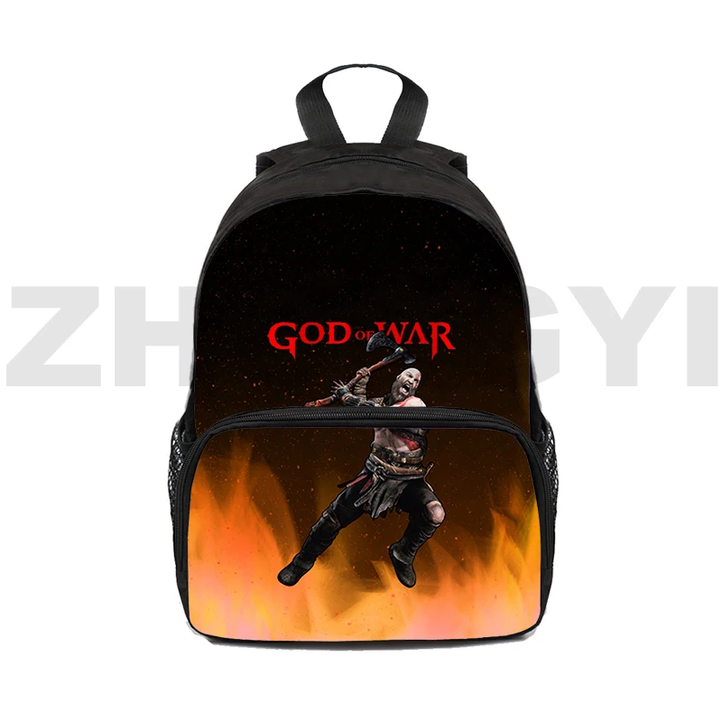 Sac à dos God of War pour enfants, jeu classique, dessin animé mignon, Kratos Sac A Dos, sacs à bandoulière en toile de qualité supérieure, sacs à main initiés